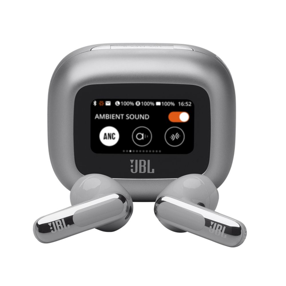 JBL Hoofdtelefoon - oortjes Live Flex 3 Silver