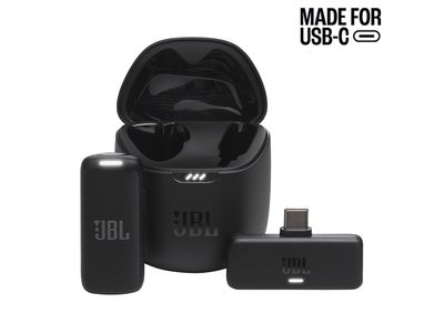 Quantum Stream Wireless USB-C draagbare draadloze streamingmicrofoon Black