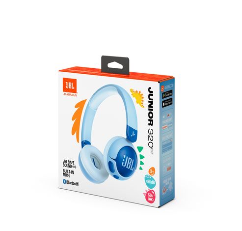 Junior 320BT Kids wireless on-ear headphones Blue  JBL