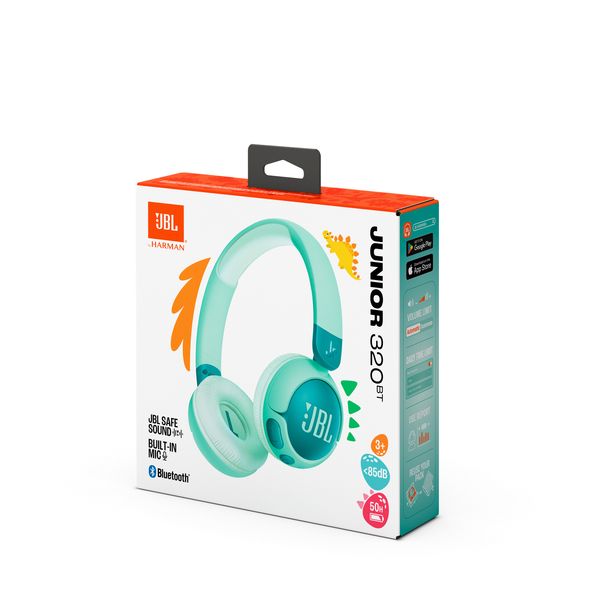 JBL Junior 320 BT Kids wireless on-ear headphones Green