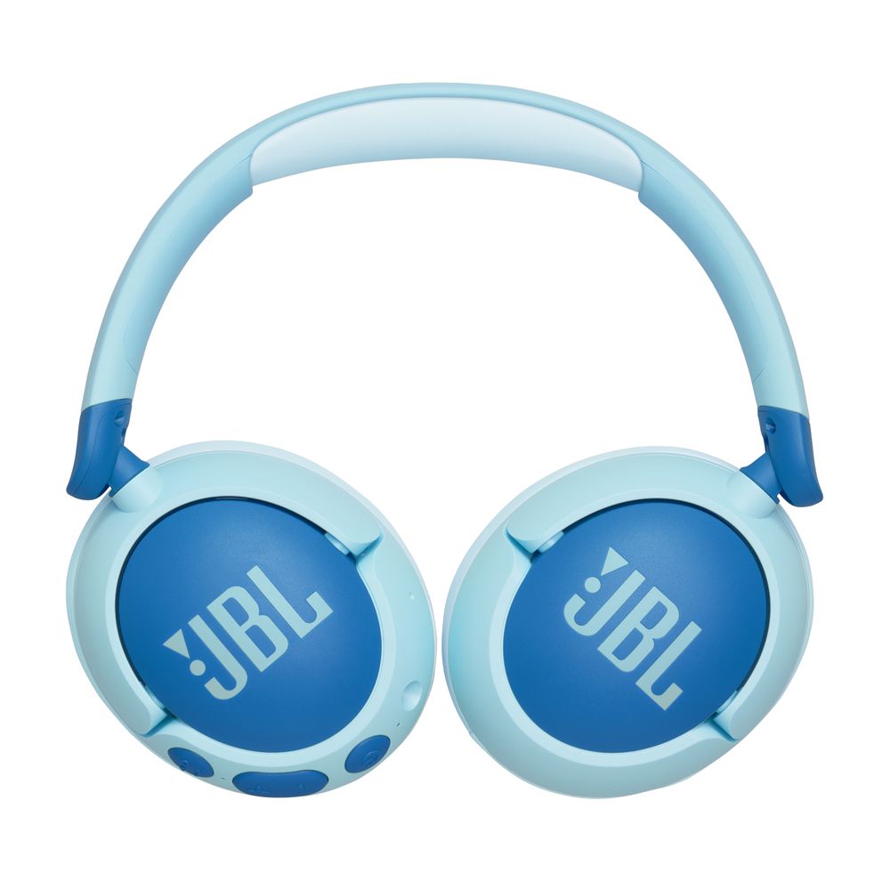 JBL Hoofdtelefoon - oortjes Junior 470 NC Kids wireless over-ear Noise Cancelling headphones Blue