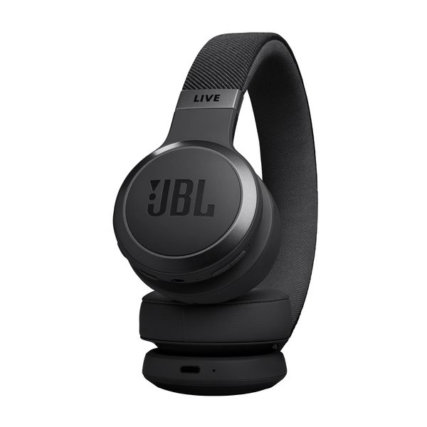 JBL LIVE 670NC Wireless On-Ear Noise-Cancelling Headphones Black