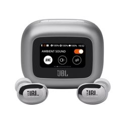 JBL Live Buds 3 True Wireless NC Earbuds Silver