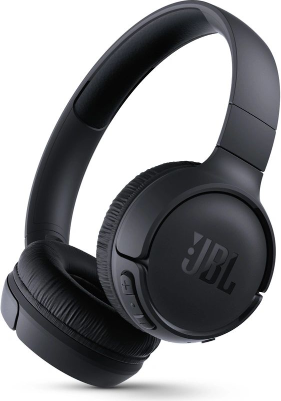 Tune 570BT, On-ear wired headphones, one-button universal remote/mic, Black