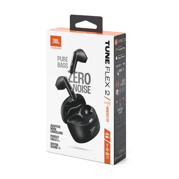 JBL TUNE Flex 2 True Wireless NC Earbuds Black