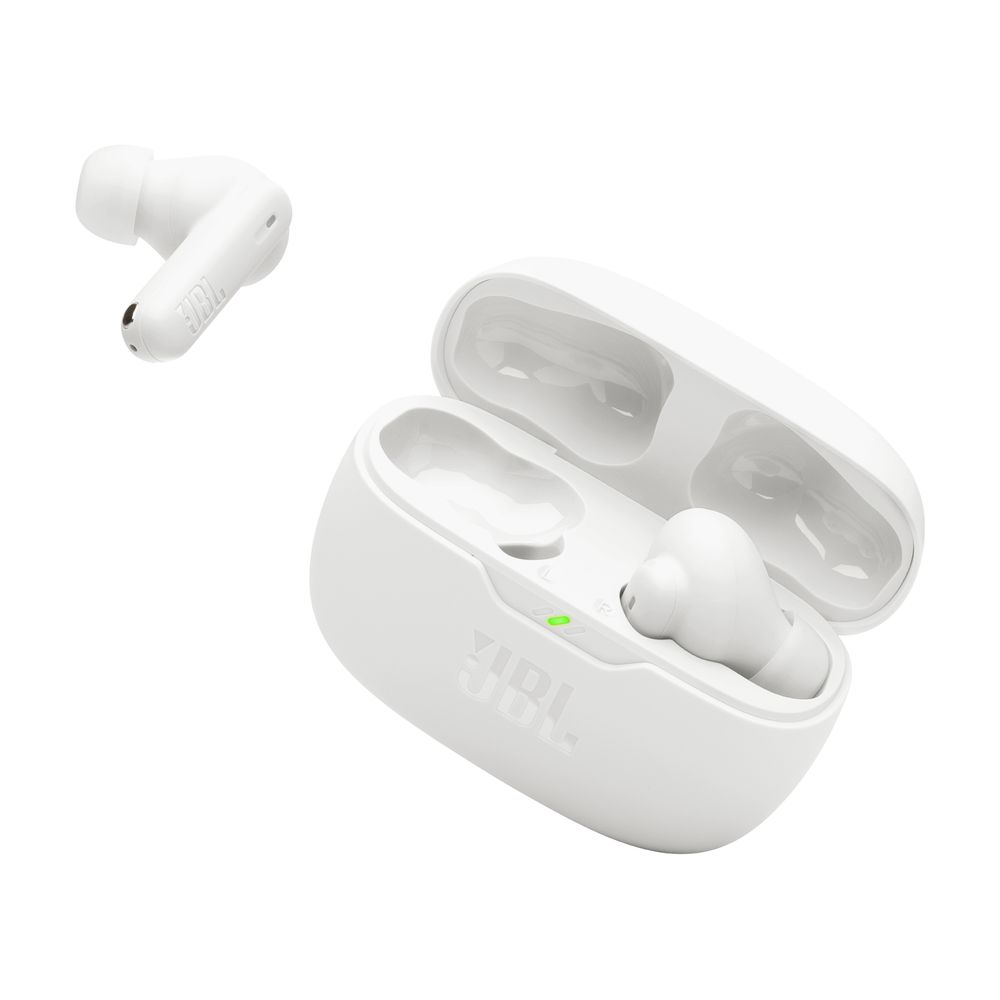 JBL Hoofdtelefoon - oortjes Wave Beam 2 True Wireless NC Earbuds White