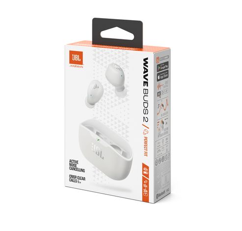 Wave Buds 2 True Wireless NC Earbuds White  JBL