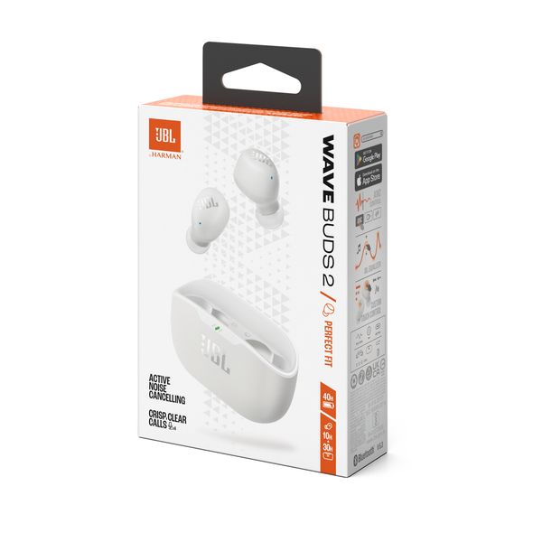 Wave Buds 2 True Wireless NC Earbuds White 