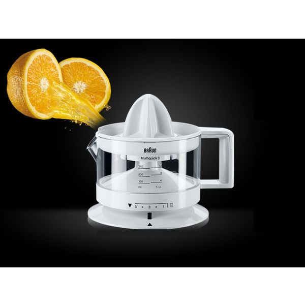 Braun CJ3000 CitrusQuick 1 citruspers Wit