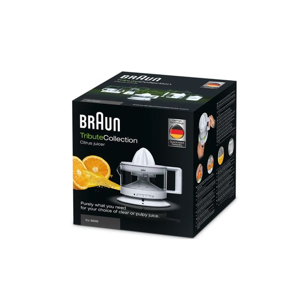 Braun CJ3000 CitrusQuick 1 citruspers Wit