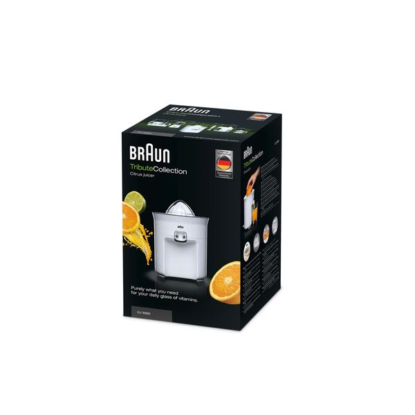 Braun CJ3050 CitrusQuick 3 citruspers Wit