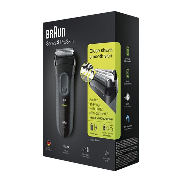 Braun 3000s Black Series 3 ProSkin 