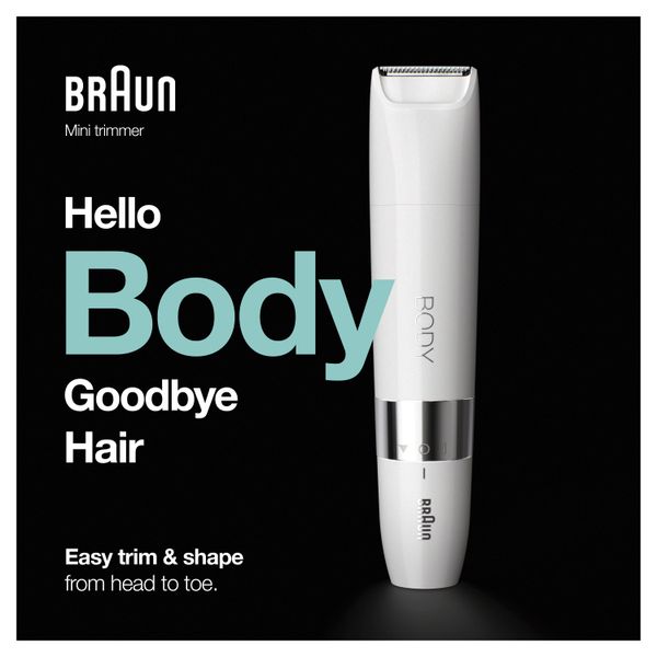 Braun BS1000 Mini Trimmer Wit