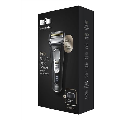 9410s Wet & Dry Zwart Series 9 Pro   Braun