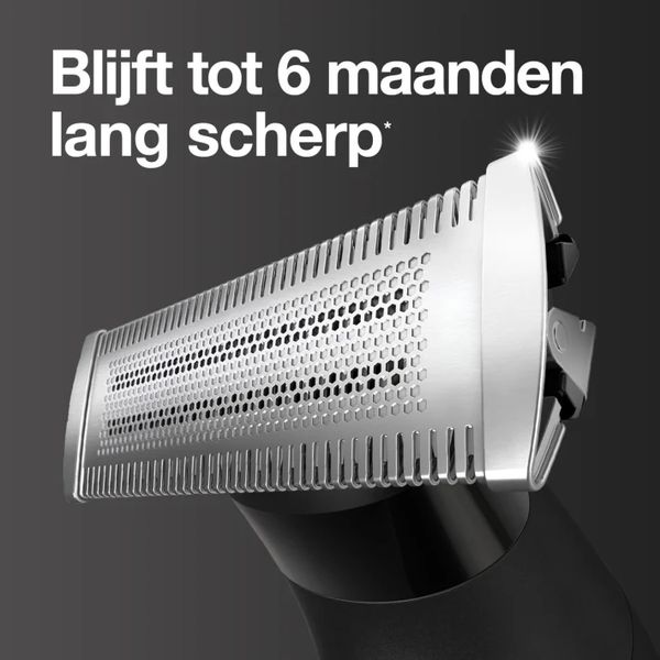 Braun XT5100 hybride trimmer gezicht en lichaam met flexibel 4D-scheerblad, waterbestendig, 5 kammen