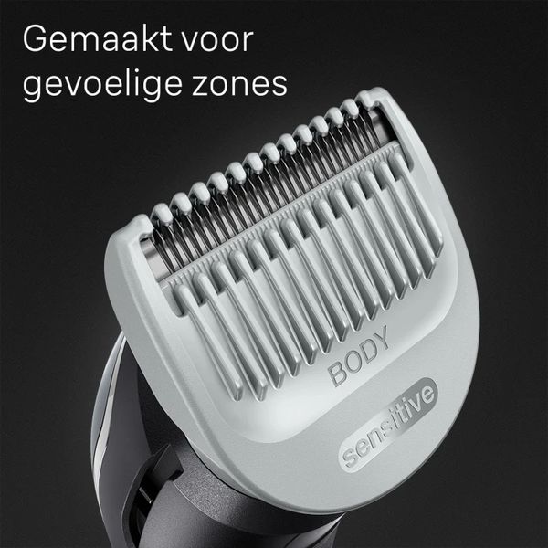 Braun Body groomer BG3340 Full body met SkinShield-technologie, 80 min. gebruikstijd, 3 tools