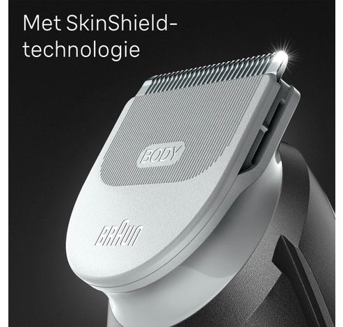 Body groomer BG3340 Full body met SkinShield-technologie, 80 min. gebruikstijd, 3 tools  Braun