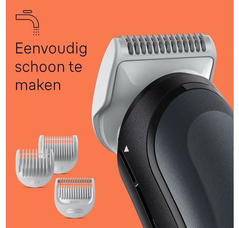 Body groomer BG3340 Full body met SkinShield-technologie, 80 min. gebruikstijd, 3 tools  Braun