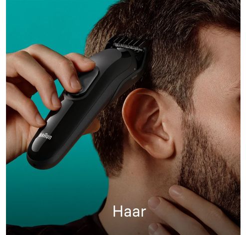 6-in-1 Style Kit 3 MGK3420 baard, haar. Met 50 min. gebruikstijd, zwart  Braun