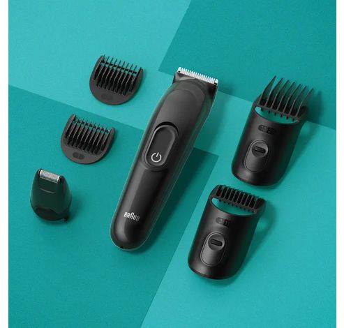 6-in-1 Style Kit 3 MGK3420 baard, haar. Met 50 min. gebruikstijd, zwart  Braun