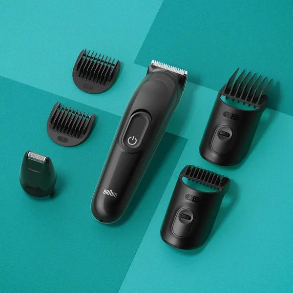 Braun 6-in-1 Style Kit 3 MGK3420 baard, haar. Met 50 min. gebruikstijd, zwart