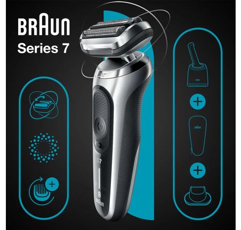 71-S7200cc Series 7 Zilver                   Braun