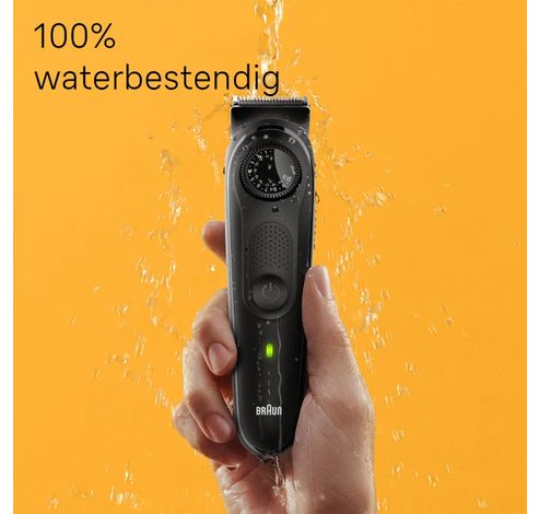 Baardtrimmer 5 BT5430 met precisiewiel, 5 stylingtools, 100 min. gebruikstijd, zwart  Braun