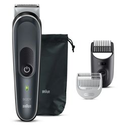 Braun Lichaamsverzorger BG5350 Volledig lichaam met SkinShield-technologie, waterbestendig, 100 min. gebruikstijd, 2 tools 