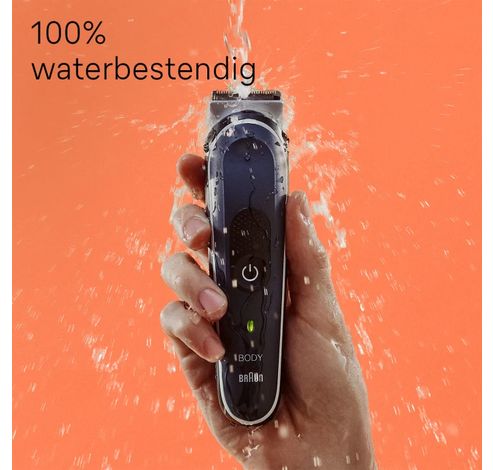 Lichaamsverzorger BG5350 Volledig lichaam met SkinShield-technologie, waterbestendig, 100 min. gebruikstijd, 2 tools  Braun