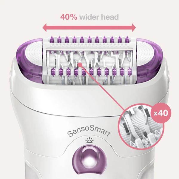 Braun Silk-épil 9-710 Wet & Dry epilator met 4 extra’s incl. verkoelende handschoen.