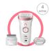 Braun Silk-épil 9-720 Wet & Dry epilator met 4 extra’s incl. scheerkop.