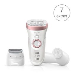 Braun Silk-épil 9 SensoSmart™ 9/880 Wet & Dry epilator met 7 extra's incl. Silk-épil bikinitrimmer. 