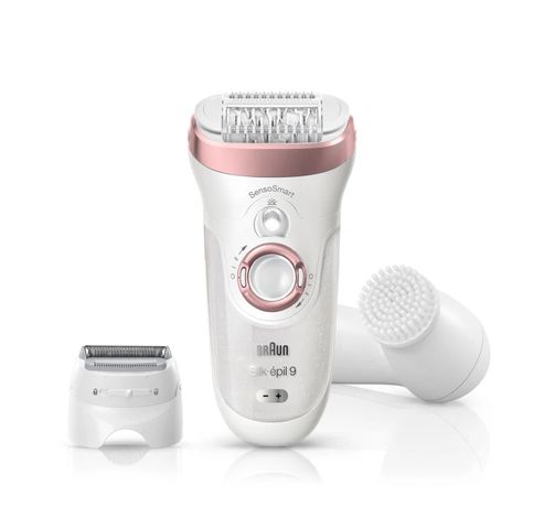 Silk-épil 9 SensoSmart™ 9/880 Wet & Dry epilator met 7 extra's incl. Silk-épil bikinitrimmer.  Braun