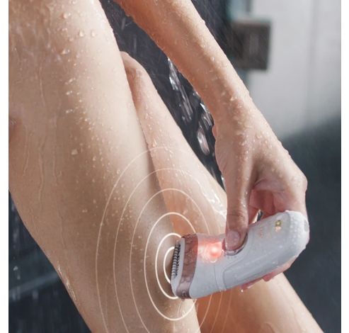 Silk-épil 9 SensoSmart™ 9/880 Wet & Dry epilator met 7 extra's incl. Silk-épil bikinitrimmer.  Braun