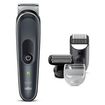 Lichaamsverzorger BG5360 Volledig lichaam met SkinShield-technologie, waterbestendig, 100 min. gebruikstijd, 4 tools  Braun