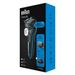 Braun Series 5 51-B1200s Wet & Dry scheerapparaat met 1 opzetstuk, blauw.