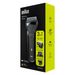 Braun Series 3 Shave&Style 300BT scheerapparaat met precisiebaardtrimmer en 5 kammen, zwart.