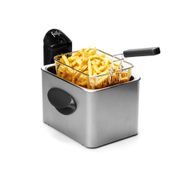 Expert Friteuse 3,5 L - metalen mantel - 3200 W (grijs) 