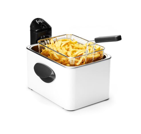 Expert Friteuse 4,5 L - metalen mantel - 3200W (wit)  Frifri