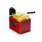 Expert Friteuse 3,5 L - metalen mantel -3200 W (rood) Frifri