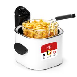 Friteuse Tradition 4 L - enveloppe métallique - 3200 W 