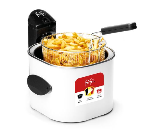 Friteuse Tradition 4 L - enveloppe métallique - 3200 W  Frifri