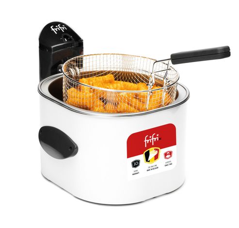 Friteuse Tradition 4 L - enveloppe métallique - 3200 W  Frifri