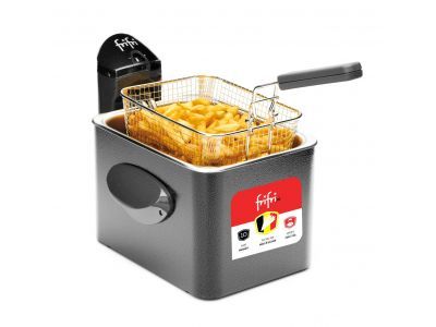 Expert Friteuse 3,5 L - metalen mantel - 2800 W (antraciet)