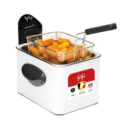 Expert Friteuse 3,5 L - metalen mantel - 2800 W (wit) 