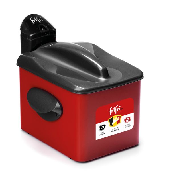 Friteuse Expert 3,5 L - boîtier métallique - 2800 W (rouge) 