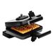 Wafelijzer Cool Touch (zwart) voor Traditionele wafels (WM 485 - WA 102A black) 