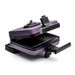 Gaufrier Cool Touch Toasty (violet) pour Croque-monsieur 