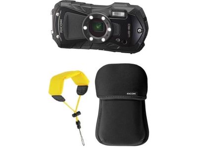WG-80 Black KIT + Floating Strap + Neoprene Case