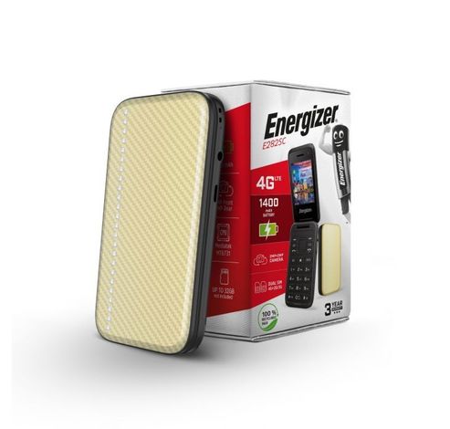 E282SCD 4G Smart klaptelefoon Gold  Energizer